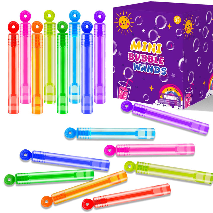 Halloween Bubbles Party Favors Supplies for Kids,20-300 Pack Mini Bubble Wand Toy for Toddler, Small Goodie Bag Stuffers Filler Treats Non Candy, Pinata Birthday Classroom Camping Gifts for Boys Girls