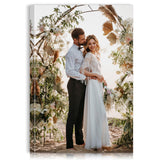 Custom Canvas Prints with Your Photos - Personalized Pictures Print, Customized Photo Gifts, Wall Art Poster Canvas Printing for Wedding, Family, Baby, Pets, Home Office Decor, Wrapped Frame 8x12