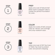 OPI Nail Lacquer Top Coat | Clear Nail Polish Top Coats | Classic, Quick Drying, High Shine, Gel-like Volumizing, & Matte Finish | Chip Resistant, High-Gloss, Long Lasting