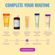 Good Molecules Yerba Mate Wake Up Eye Gel, Caffeine Under Eye Cream, 15 ml | Refreshes and hydrates tired under eyes with caffeine. Helps improve the look of puffiness, under eye bags, and fine lines.
