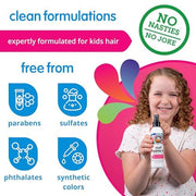 SO COZY Kids Curl Leave In Conditioner + Therapy Spray, 8 Fl Oz | Helps Detangle, Soften & Smooth Curls with Keratin, Vitamin B5, Olive Oil & Jojoba Oil, Paraben & Sulfate-Free