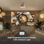 ViewSonic LS740HD 1080P Laser Projector, 5500 Lumens, Full HD Home Theater | Optical Zoom, Keystone, Corner Adjustment, Golf Simulation, Classroom, Auditorium, Ceiling Mount, 360 Projection, Quick Setup