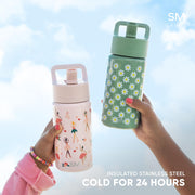 Simple Modern Kids Water Bottle & Toddler Cup | 14oz | Confetti | Insulated Stainless Steel Toddler Water Bottle, Kids Tumbler with Straw | Spill Proof for School, Girls, Boys | Confetti