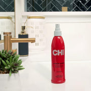 CHI 44 Iron Guard Thermal Protection Spray for Hair, 2 Oz | Heat Damage Shield with Ceramic Minerals, Lightweight Styling Spray, Frizz Control & Shine Enhancer