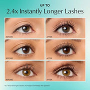 Thrive Causemetics Liquid Lash Extensions Mascara, Rich Black Shade | Tubing Formula Lengthens, Volumizes & Curls, Smudge Proof, Washable, No Clumping or Flaking, Vegan, Cruelty Free, Brynn Shade