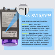 BOTKK 10000mAh Professional Replacement for Dyson V8 Battery SV10 SV25 | 21.6V Li-ion Compatible with Dyson V8 Animal Absolute Motorhead Fluffy Cordless Vacuum Cleaners 215681 967834-08 405814