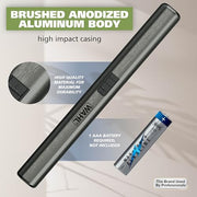 Wahl Micro Groomsman Battery Personal Trimmer for Eyebrows, Nose & Ear | Compact Quick Touch-Up Hair Trimmer For Eyebrows, Neckline, Nose, And Ear Hair With Rinseable Heads – Model 5640-600