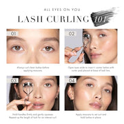 Tweezerman Classic Eyelash Curler for All Eye Shapes with Refill Pads