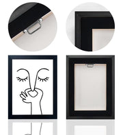 Black and White Bathroom Wall Decor Bad Smell Humorous Wall Art Funny Guest Toilet Picture Print Painting Modern Minimalistic Bathroom Sign