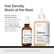 The Ordinary Multi-Peptide Serum for Hair Density, Peptide-Powered Formula for Thicker, Fuller Looking Hair