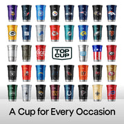 Top Cup Aluminum Party Cups, RealTree Original Camo, 20oz, 20 Count | Made in the USA, Colder, Durable, Reusable, Recycleable, Dishwasher Safe