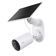 Tapo SolarCam C402 KIT 1080p Outdoor Wireless Security Camera | Battery Power with Solar, Person Detection, Subscription-Free Local Storage or Optional Cloud, Works with Alexa & Google Home