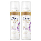 Dove Dry Shampoo Spray, Hair Volume & Fullness, Absorbs Oil, 5 oz (2-Pack) | Refreshes Hair Without Washing, Absorbs Excess Oil, Adds Volume and Fullness, Convenient Two-Pack Dry Shampoo