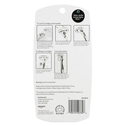 Amazon Basics 5-Blade Extra Smooth Razor for Women with Moisturizing Strips, Handle, 2 Cartridge Refills & Shower Holder (Previously Solimo)