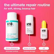 K18 Leave-In Molecular Repair Hair Mask | Peptide Hair Treatment Mask Repairs Bleach, Color, Chemical Services, Heat Damage In 4 Minutes
