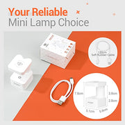 modelones Mini UV Light for Gel Nails Flash Curing 2 Timers Nail Stuff | White UV Light for Gel Nails Fast Extension System, Portable Manicure UV LED Light for Gel Nail Polish DIY Nail Art