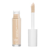 e.l.f. Hydrating Camo Concealer, Full Coverage, Light Ivory | Satin Finish, Under-Eye & Blemish Coverage, Hydrating Formula, Long-Lasting Wear, Non-Creasing, Vegan & Cruelty-Free
