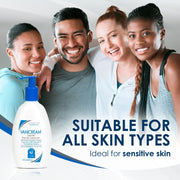 Vanicream Gentle Facial Cleaner, pH-Balanced Face Wash, 8 Fl Oz | Formulated without Common Irritants for Sensitive Skin, Removes Makeup, Dirt and Excess Oils, Non-Comedogenic