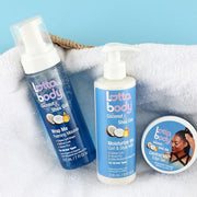Lottabody Coconut & Shea Wrap Me Foaming Mousse, 7 oz | Foaming mousse that defines curls, controls frizz & adds lightweight, natural-looking shine & hold. Fast-drying & non-sticky.