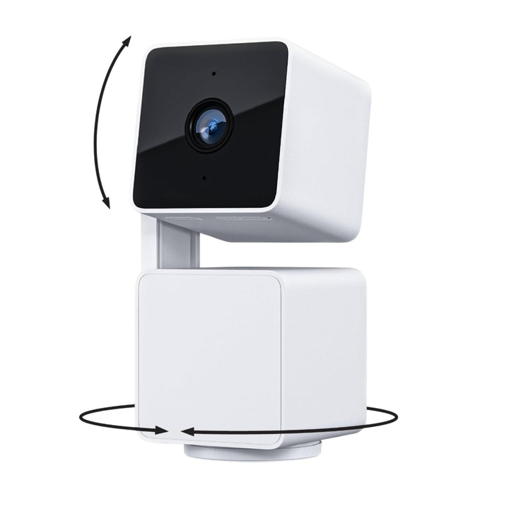 WYZE Cam Pan v3, Indoor/Outdoor Security Camera with 360° Pan/Tilt/Zoom | Vibrant Color Night Vision, IP65-rated, Pan Scan Auto Patrol, 2-way Audio and Privacy Mode, No subscription required.