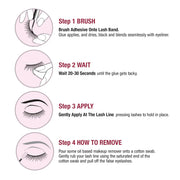i•ENVY Super Strong Hold Eyelash Adhesive, Waterproof, 48-Hour Long-Lasting Lash Glue, Latex-Free, Hypoallergenic, Quick-Drying with Brush-On Applicator for Strip Lashes (Black, 1 Pack)