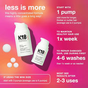 K18 Leave-In Molecular Repair Hair Mask | Peptide Hair Treatment Mask Repairs Bleach, Color, Chemical Services, Heat Damage In 4 Minutes