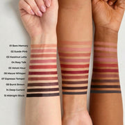 Laka Lip Liner - Creamy Matte Lip Contour | #02 Suede Pink | Muted Nude Pink | Precise Lip Liner Pencil for Shaping & Overlining | Long-Lasting Waterproof Formula | No Sharpening