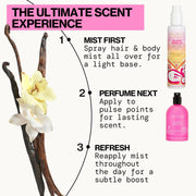 Pacifica Island Vanilla Hair Mist Perfume and Full Body Spray for Women - Fragrance Spray for A Mood-Lifting Experience, Paraben-Free, Clean Beauty No Alcohol, Vegan & Cruelty-Free, 6 oz oz