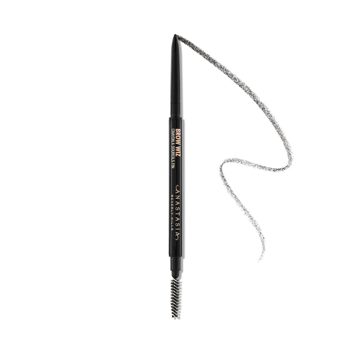 Anastasia Beverly Hills - Brow Wiz Ultra-Slim Precision Eyebrow Pencil | Precision Tip For Defined Brows, Natural Hair-Like Finish, High-Pigment, Long-Lasting Formula, Built-In Spoolie.