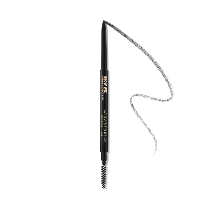 Anastasia Beverly Hills - Brow Wiz Ultra-Slim Precision Eyebrow Pencil | Precision Tip For Defined Brows, Natural Hair-Like Finish, High-Pigment, Long-Lasting Formula, Built-In Spoolie.