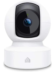 Kasa 1080p Indoor Pan/Tilt Wired Security Camera, Baby & Pet Monitor, EC70 | Motion Detection & Tracking, 2-Way Audio, Night Vision, Subscription-Free Local Storage or Optional Cloud