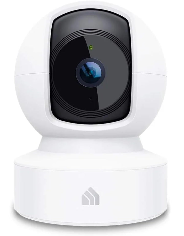 Kasa 1080p Indoor Pan/Tilt Wired Security Camera, Baby & Pet Monitor, EC70 | Motion Detection & Tracking, 2-Way Audio, Night Vision, Subscription-Free Local Storage or Optional Cloud