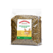 WORMSKING 5LB Dried Black Soldier Fly Larvae for Chickens | More Calcium Than Dried Mealworms, High Protein Poultry Treats, Duck Food, BSFL