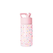 Simple Modern Kids Water Bottle & Toddler Cup | 14oz | Confetti | Insulated Stainless Steel Toddler Water Bottle, Kids Tumbler with Straw | Spill Proof for School, Girls, Boys | Confetti