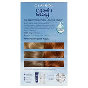 Clairol Nice'n Easy Permanent Hair Dye, 6R Light Auburn | 1 Pack | Zero Ammonia, PPD‑Free, 100% Gray Coverage with Bonding System | Pack of 1