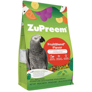 ZuPreem FruitBlend Parrot & Conure Food, Uniform Bird Food, M/L, 3.5 lb | Bird Food Pellets, Real Fruit, Fruit Blend, Conures, African Greys, Caiques, Eclectus, Cockatoos, Medium Large Birds, USA