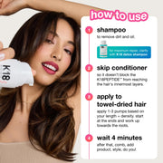 K18 Leave-In Molecular Repair Hair Mask | Peptide Hair Treatment Mask Repairs Bleach, Color, Chemical Services, Heat Damage In 4 Minutes