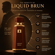 Fragrance World Liquid Brun Eau de Parfum for Men 100ml by French Ave