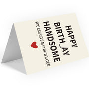 WowBefun Gifts for Men Him | Funny Birthday Card & Gifts for Men Husband Boyfriend Him, Happy Bday Card