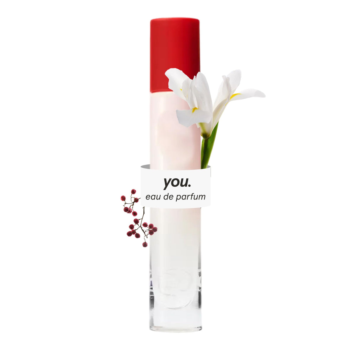 Glossier You Eau de Parfum, Unisex Skin-Scent Enhancer, Travel 8 ml | Warm, Musky & Spicy, Pink Pepper, Iris & Ambrox Base Notes, Smells Different on Everyone, Layer & Mix to Match Your Mood