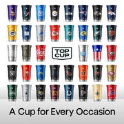Top Cup Aluminum Party Cups, RealTree Original Camo, 20oz, 20 Count | Made in the USA, Colder, Durable, Reusable, Recycleable, Dishwasher Safe