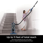 Shark Navigator Swivel Pro Upright Vacuum, HEPA, Pet Hair, Navy, NV151 | Swivel Steering, Powerful Suction, Lightweight Design, 11-Ft Reach, Crevice Tool, Upholstery Tool and Pet Power Brush