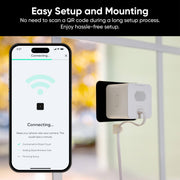 WYZE Window Camera, WiFi Indoor Security Cam, Anti-Glare Color Night Vision