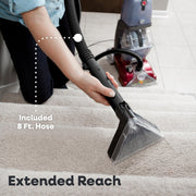 Hoover PowerScrub Deluxe Carpet Cleaner Machine, Pet & Upholstery Tools | Deep Cleaning Carpet Shampooer Machine, SpinScrub Brushes, HeatForce Drying, Pair with Hoover Carpet Cleaner Solution