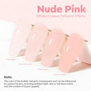 modelones Nail Strengthener and Growth Nail Hardener Pink Nail Polish | Nail Stuff Extra Strong and Growth Nail Repair Damaged Nails Strengthening Polish Ridge Filler for Nails & Toenails 15ML