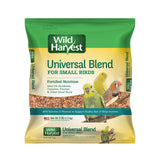 Wild Harvest Universal Blend Small Bird Food, 3 lbs | Daily Blend Of Seed & Veggie For Parakeets, Canaries, Finches & Small Birds, Vitamins & Minerals Support Skin & Feathers