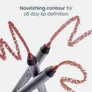 Wonderskin Lipliner Pencil - 360 Contour Lipliner, Longwear, Waterproof | Waterproof saddle lip liner, longwear formula glides on smoothly for precise definition and all-day lip contour.