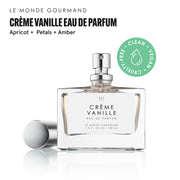 Le Monde Gourmand Crème Vanille Spray Eau de Parfum - Warm Vanilla, Jasmine, Amber Perfume Notes - 1 fl oz (30 ml)