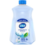 Dial Antibacterial Defense Foaming Hand Soap Refill, Spring Water, 52 Fl Oz | With aloe vera, dermatologist-tested, gentle on skin, free from parabens and SLS and SLES, moisturizing formula