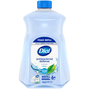 Dial Antibacterial Defense Foaming Hand Soap Refill, Spring Water, 52 Fl Oz | With aloe vera, dermatologist-tested, gentle on skin, free from parabens and SLS and SLES, moisturizing formula